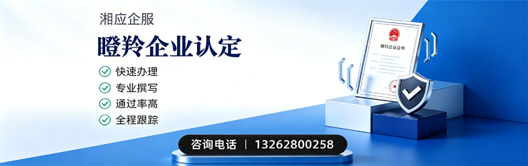焦作瞪羚企业认定申报服务