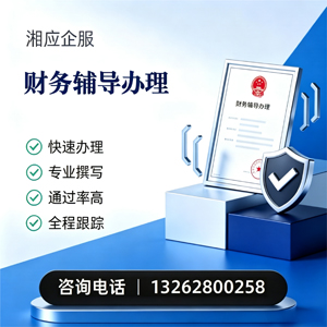 焦作财务辅导申请服务